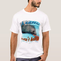a caress doesn't kill t-shirts