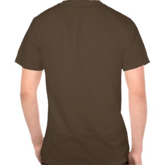 A cartoon giraffe T-shirt (back) shirt