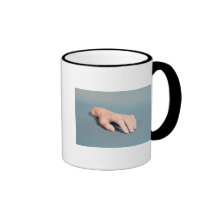 A cast of the hand of Frederic Chopin Coffee Mugs