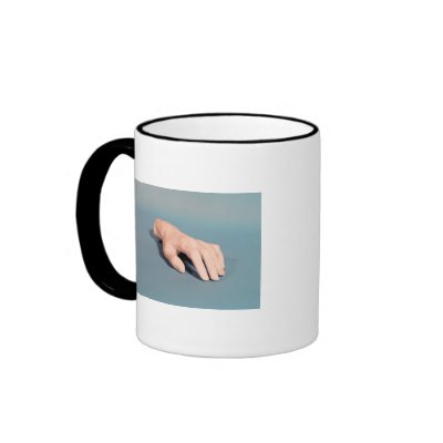 A cast of the hand of Frederic Chopin Coffee Mugs by bridgemanart