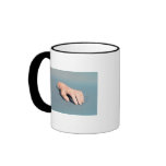 A cast of the hand of Frederic Chopin mugs