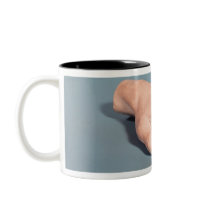 A cast of the hand of Frederic Chopin Mug