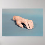 A cast of the hand of Frederic Chopin Poster
