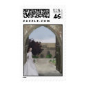 A castle wedding postage postage