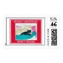 A Cat Christmas Stamp
