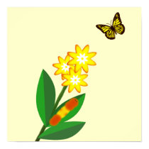 A Caterpillars Life Print by stellerangel A Caterpillars Life Print