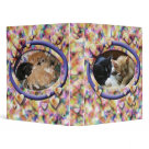 8.5x11 - I have this frame with a ring of white, pink, red, blue-violet and gold and can switch for whatever one you you want, easily. You can replace the photos for ones of your own...  they don't even have to be of cats! ;)