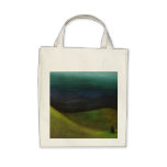 a cats scene tote canvas bag