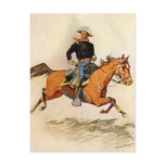A Cavalry Officer by Remington, Vintage Military Postcard