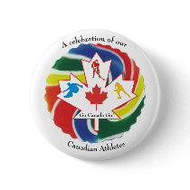 A Celebration of our Canadian Athletes buttons