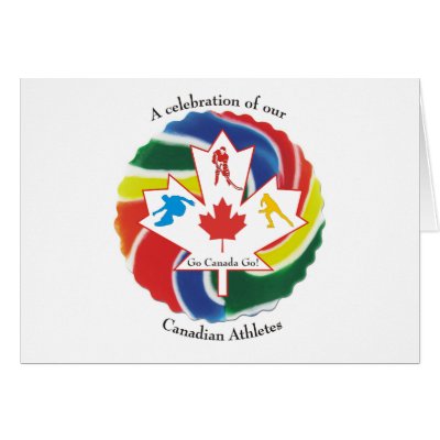 A Celebration of our Canadian Athletes Card by karmasherbs