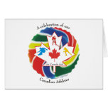 A Celebration of our Canadian Athletes Card
