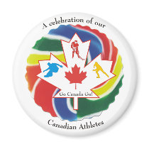 A Celebration of our Canadian Athletes magnets