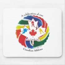 A Celebration of our Canadian Athletes mousepads