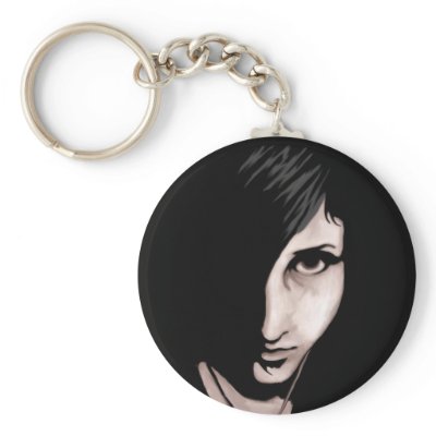 A Certain Gaze Keychain by eLainesLocker