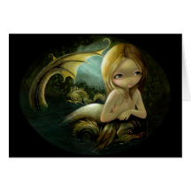 "A Certain Slant of Light" Greeting Card