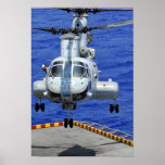 A CH-46E Sea Knight helicopter