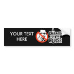 A CHANGE FOR THE WORSE BUMPER STICKERS