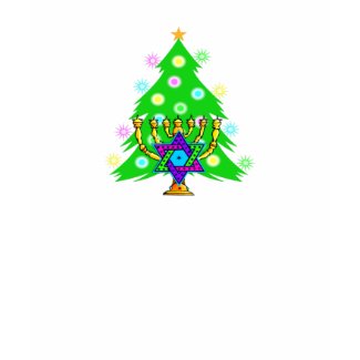 A Chanukkah and Christmas shirt