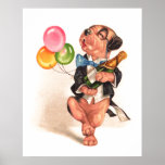 A charming Birthday Dog Poster