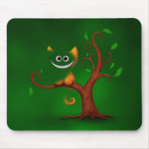A Cheshire Kitten (Disappearing) Mouse Pads