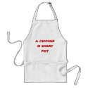 a chicken in every pot apron by mikek92349 a chicken in every pot apron