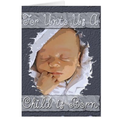A Child is Born Card by nextstopitaly