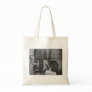 A Child Looking Up in Love for Mom and Dad Canvas Bag