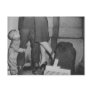 A Child Looking Up in Love for Mom and Dad Post Cards