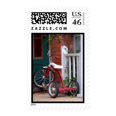 A Childs Bike Stamps by SilenasImages