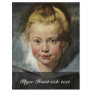 A Child'S Head (Portrait Of Clara Serena Rubens Full Color Flyer