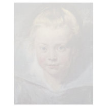 A Child'S Head (Portrait Of Clara Serena Rubens Letterhead Design