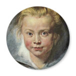 A Child'S Head (Portrait Of Clara Serena Rubens Magnets