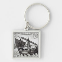 A Chinese Junk Key Chains