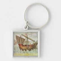 A Chinese Junk Keychains