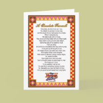 A Chocolate Farewell  cards