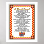 A Chocolate Farewell Print