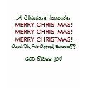 A Christian's Tourette's:, MERRY C... - Customized t-shirts by tobanicus A Christian's Tourette's:, MERRY C... - Customized t-shirts