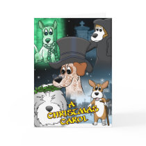 A Christmas Carol Dog Lover Christmas Card