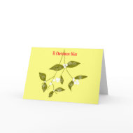 A Christmas Kiss card