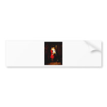 A Christmas Kiss  George Bernard O'Neill Bumper Sticker