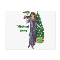 A Christmas Kiss Postcards