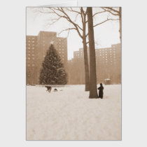 'A Christmas Scene' Card - Christmas cards