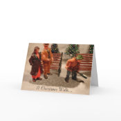 A Christmas Walk Card card