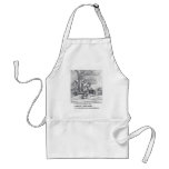 " A Christmas Winter Day " Apron