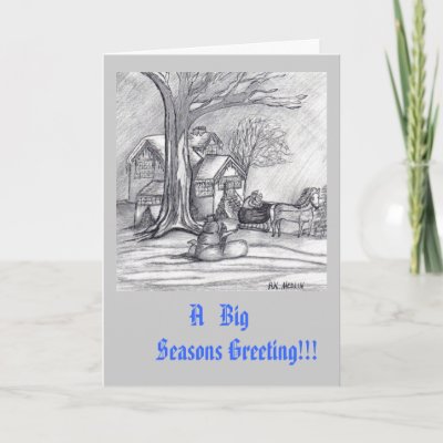 A Christmas Winter Day cards
