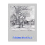 A Christmas Winter Day Post Card