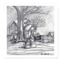 "A Christmas Winter Day " posters