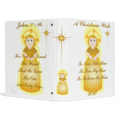 A Christmas Wish- Customize 3 Ring Binder by angelic_wings