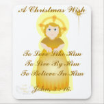 A Christmas Wish- Customize Mouse Pad